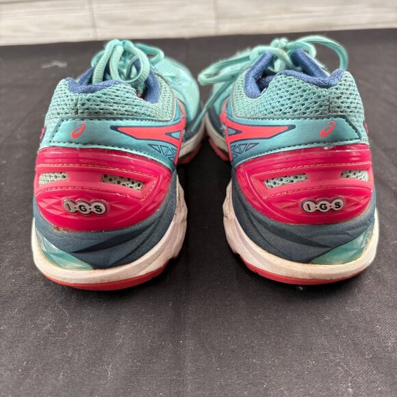 Asics‎ Gel T656N Running Shoes Women's 8 Turquoise & Pink Athletic Sneakers - Picture 5 of 7